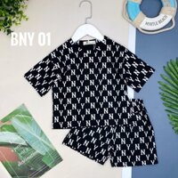 Bộ bé gái in hình NY, thể thao, khỏe mạnh, chất cotton mềm mát,  size 9/14T