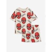 BỘ BE NGƯỜI NHỆN ĐỎ QUẦN ĐÙI KÈM MŨ CHO BÉ M9T97805