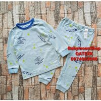 Bộ Bé Trai Cà Bông Mỏng Allo&Lugh Xanh