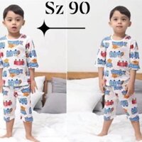 Bộ bé trai i$00p xuất Hàn cotton giấy