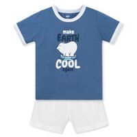 Bộ bé trai ngắn Animo Easy HN0925051 (1-4Y,Dương-trắng, DD02)