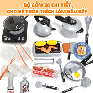 Bộ bếp 36 món dùng pin 5705-2