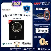 Bộ Bếp ga đơn KAFF KF- 330GH bao gồm Bếp ga  chảo chống dính cao cấp  bộ van ga - Hàng chính hãng