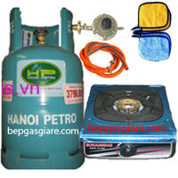 Bộ bếp gas đơn inox