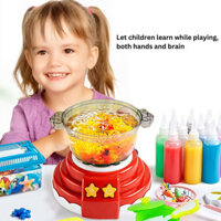 Bộ bếp lẩu tạo hình slime động vật biển, Đồ chơi nấu ăn, Đồ chơi nhà bếp, Slime, Đồ chơi bếp cho bé gái