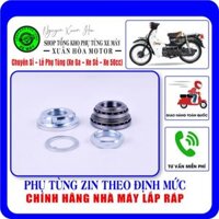 Bộ bi chén cổ + Ê cu + Bát chụp Cub 81/ 82/ 78/ DD/ Wave RS/ Dream... (Bộ gồm: Bi + côn + bát phuốc + Ê cu + Bát chụp)
