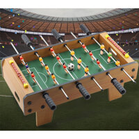 Bộ bi lắc đá bóng bằng gỗ 6 tay cầm - Bộ đồ chơi Bi lắc Mini Soccer