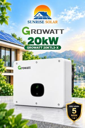 Bộ biến tần hòa lưới Inverter Growatt MID 20KTL3-X
