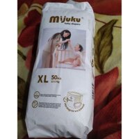 (Bộ) Bỉm/ tã quần cho bé Mijuku đủ size M,L,XL, XXL, XXXL bịch 50 miếng