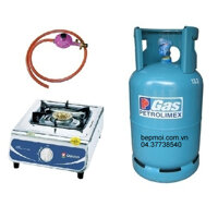 Bộ bình bếp gas đơn inox giá rẻ