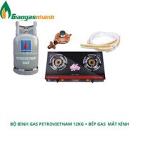 Bộ Bình + Bếp Gas + Van Gas + Dây Gas