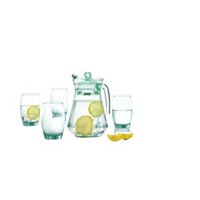 Bộ bình cốc Luminarc Ice Green 5 chi tiết L0474, chống xước tốt, dùng máy rửa bát an toàn