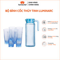 Bộ bình cốc thủy tinh cao Luminarc J1583*6-330ml + L0531-1,1L