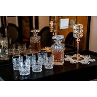 Bộ Bình Đựng Rượu kèm 6 Ly Pha Lê Bohemia Diamond Cao Cấp - Thương Hiệu Số 1 tại Séc