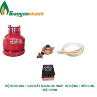 Bộ Bính Gas 6kg Bếp Đơn