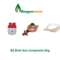 Bộ Bình gas Composite 6kg