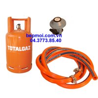 Bộ bình gas vàng van chụp 12kg