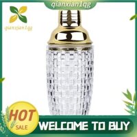 Bộ bình lắc Cocktail thủy tinh 13Oz - Bình lắc thủy tinh cho Cocktail, Bình lắc uống Cocktail và Cocktail Bình lắc vàng Dễ sử dụng