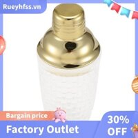 Bộ bình lắc Cocktail thủy tinh 13Oz - Bình lắc thủy tinh cho Cocktail, Bình lắc uống Cocktail và Cocktail Bình lắc vàng Dễ sử dụng