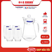 Bộ bình ly thủy tinh Luminarc Arc Salto 5 món - 13ST3505M