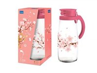 Bộ Bình Ly Thủy Tinh Ocean PEACH BLOSSOM PITCHER SET 1660 ML