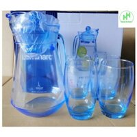 BỘ BÌNH LY TT LUMINARC ARC ICE BLUE 5 MÓN - L0535