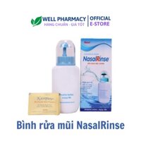 Bộ bình rửa mũi kèm muối NasalRinse