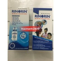 Bộ bình rửa mũi Rinorin