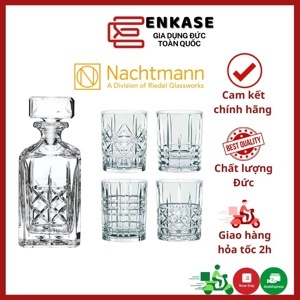 Bộ bình rượu Nachtmann 98196 Highland Whiskyset 5tlg gồm 1 bình và 4 cốc
