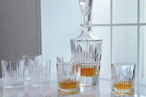 Bộ bình rượu pha lê Bohemia Vincent