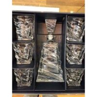 Bộ bình rượu pha lê Bohemia Casablanca (Sản xuất trực tiếp tại Séc)