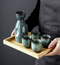 Bộ bình rượu sake 250ml men hỏa biến