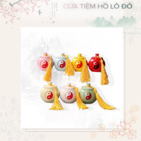 Bộ bình sứ Thất bảo Thái cực