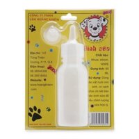 Bộ bình sữa 2 núm Hoàng Khiêm 60ml