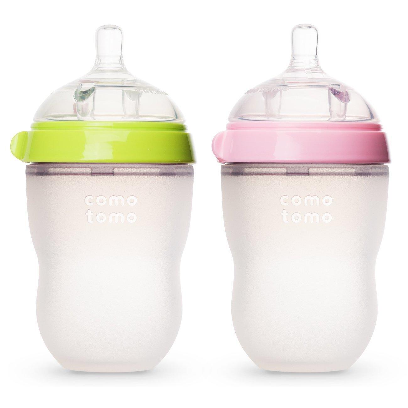 Bộ 2 bình sữa Comotomo siêu mềm cho bé 250ML