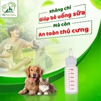 Bộ Bình Ti Sữa Dành Cho Chó Con Và Mèo Con 60ml – Bình Sữa Dành Cho Thú Cưng TD Pet Care