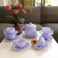 Bộ bình trà thủy tinh Ngọc USA Home Set, món quà ý nghĩa