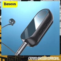 Bộ Bluetooth Receiver Baseus BA02 Wireless Adapter (Audio Bluetooth V5.0 Receiver to Jack 3.5mm, for Earphone / Speaker)