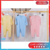 Bộ body dài cài chéo vải tre cotton BB012 Haki