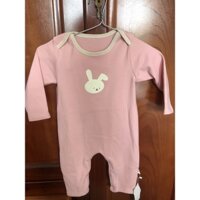 Bộ Body Suit Quần Áo Liền Thân Thỏ Kèm Mũ Dễ Thương