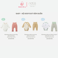 Bộ Bodysuit Dài Tay Nous Chất Liệu Mềm Mịn Cho Bé Trai, Bé Gái