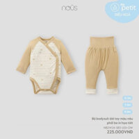 Bộ Bodysuit Dài Tay Nous Họa Tiểt