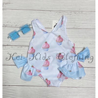 Bộ bơi bánh kem bé gái