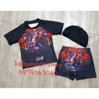 Bộ bơi bé trai siêu nhân kèm mũ