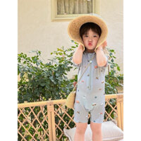 Bộ bơi ô tô kèm mũ bé trai 2-6 tuổi