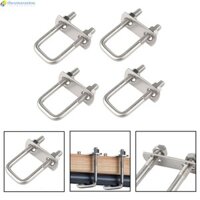 Bộ bốn bu lông U có vòng đệm và đai ốc M6 Xây dựng bằng thép không gỉ bền