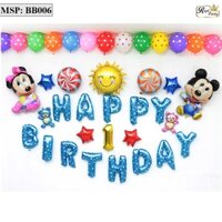 BỘ BÓNG BAY SINH NHẬT MICKEY BB006