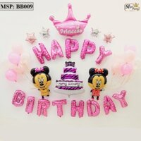 BỘ BÓNG BAY SINH NHẬT MICKEY/MINNIE BB009