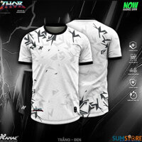 Bộ Bóng Đá Amac Thor Trắng - Áo Đá Banh Nam Nữ