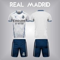 Bộ Bóng Đá Eros Real Marid Trắng T17